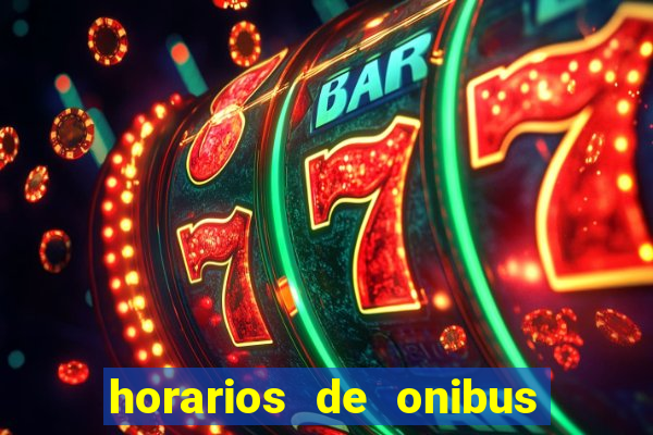 horarios de onibus cassino cidade nova